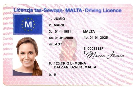 dier license malta.